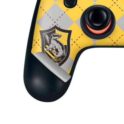 Wizarding World Harry Potter Hufflepuff Crest Google Stadia Controller Skin
